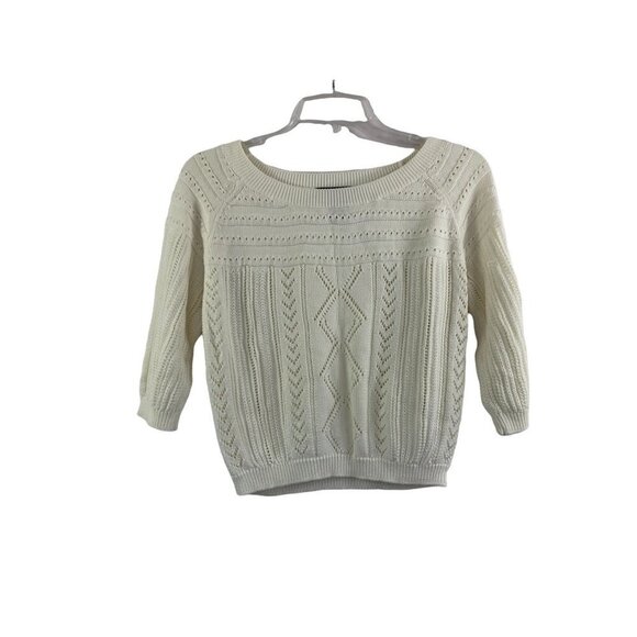 Willow Smith Sweaters - Willow Smith Short White Cardigan